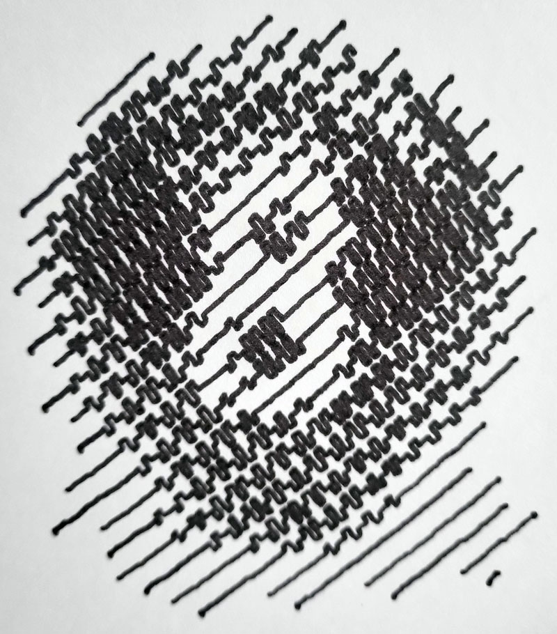 Onde carrée à taille variable